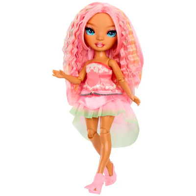 Кукла Rainbow High Dazzling Аделин MGA 70778 розовая